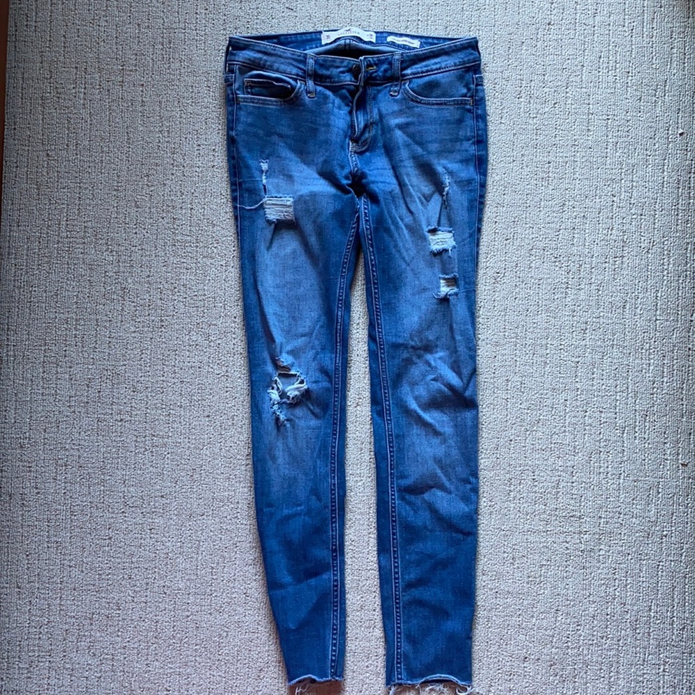 Excellent condition Hollister super skinny jeans